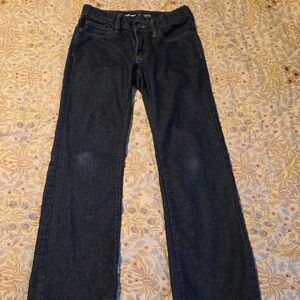 Old Navy Dark Blue Boy's Straight Leg Jeans- 12